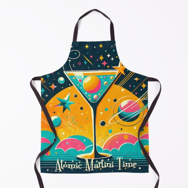 Item preview, Mid century Atomic Martini Time Space Age Blast designed and sold by Lee Hiller Designs.
