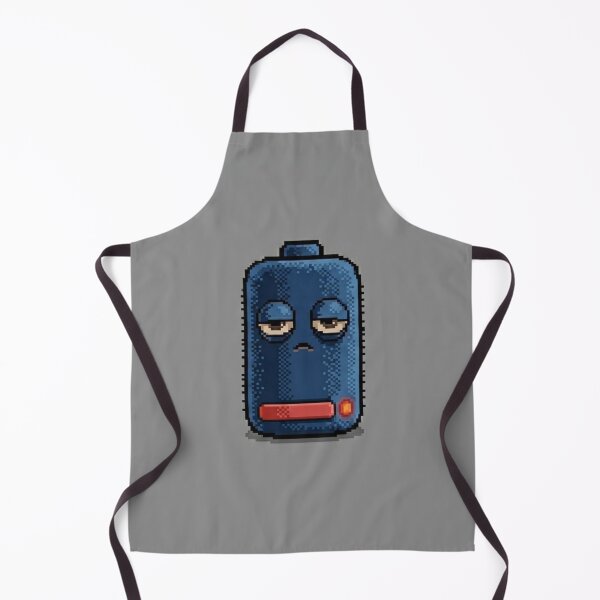 Item preview, Pixel Powerless: Retro Low Battery Mood designed and sold by MoodPrintsShop.