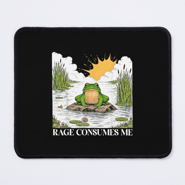 Item preview, Rage Consumes Me Frog designed and sold by FerminVigo.