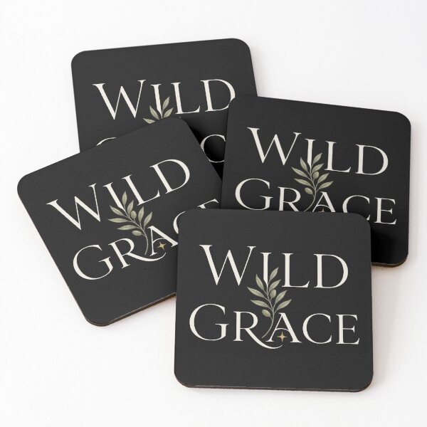 Item preview, Wild Grace Botanical Elegant Typography. dark background designed and sold by FusiTink.