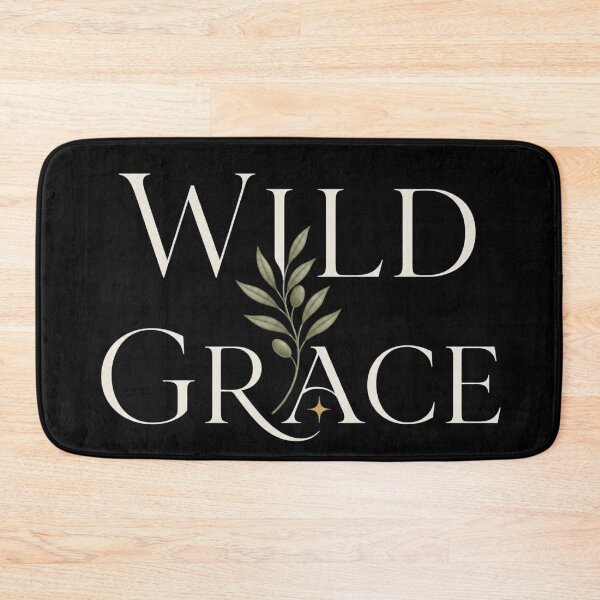 Item preview, Wild Grace Botanical Elegant Typography. dark background designed and sold by FusiTink.