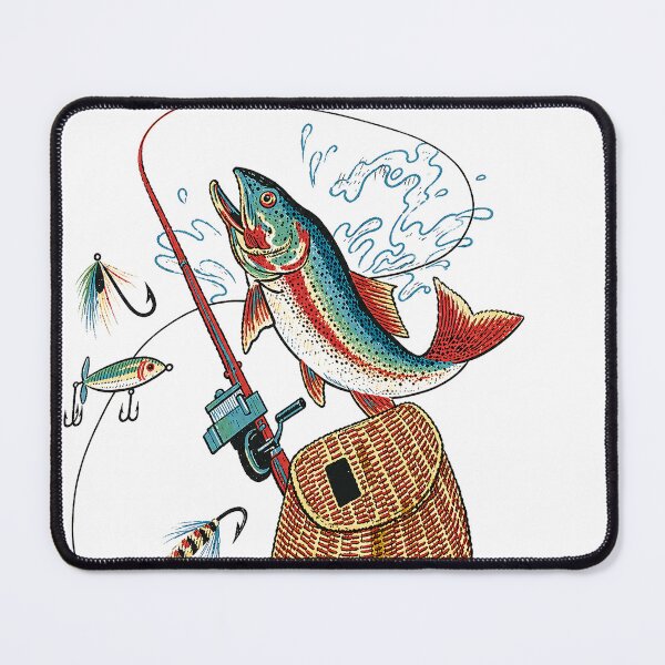 Item preview, 1950's Fly Fishing Youth Souvenir Graphic designed and sold by Tonyv773.