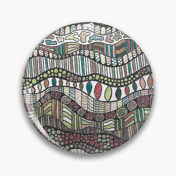 Item preview, Morrigan - Hand Drawn Geometric Mosaic Pattern  designed and sold by AJPrettyObscene.