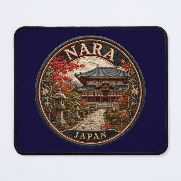 Item preview, Nara, Japan – Temples, autumn leaves & shika deer designed and sold by Girih.