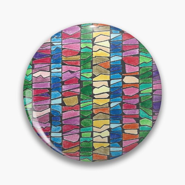 Item preview, Myrtle - Hand Drawn Mosaic Tile Line Pattern designed and sold by AJPrettyObscene.