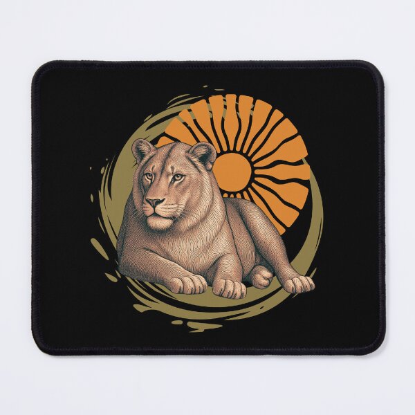 Item preview, Lioness in the Sunny Circle designed and sold by WolnoscZycia.