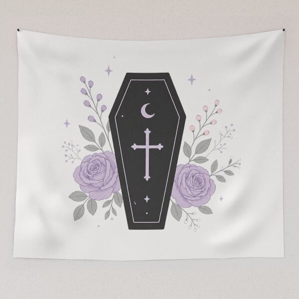 Item preview, Cute Goth Coffin designed and sold by Planetporridge.
