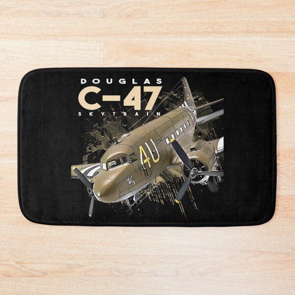 Item preview, Douglas C47 Skytrain Vintage Aircraft Aviation Design designed and sold by Aerolovers.