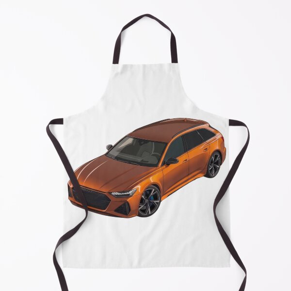 Item preview, Orange Performance Estate Top Front Left View Vector Art designed and sold by NikksGarage.
