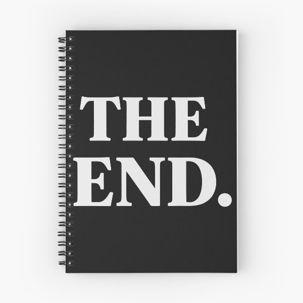 Item preview, The End – Vintage Cinema Typography Design Black and White designed and sold by Fuechse.