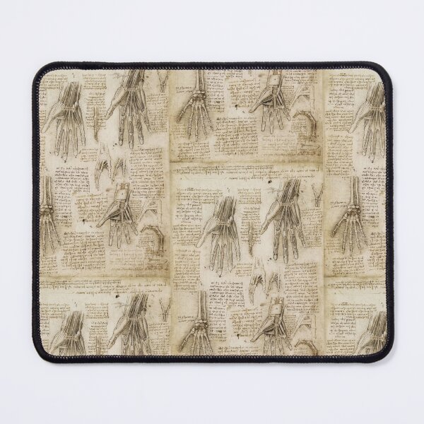 Item preview, Leonardo da Vinci Hand Anatomy Study – Bones, Muscles & Tendons designed and sold by artofuniverse.