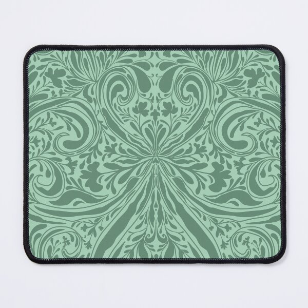 Item preview, Eucalyptus Sage Green Art Nouveau Botanical Damask designed and sold by AneissPiaf.