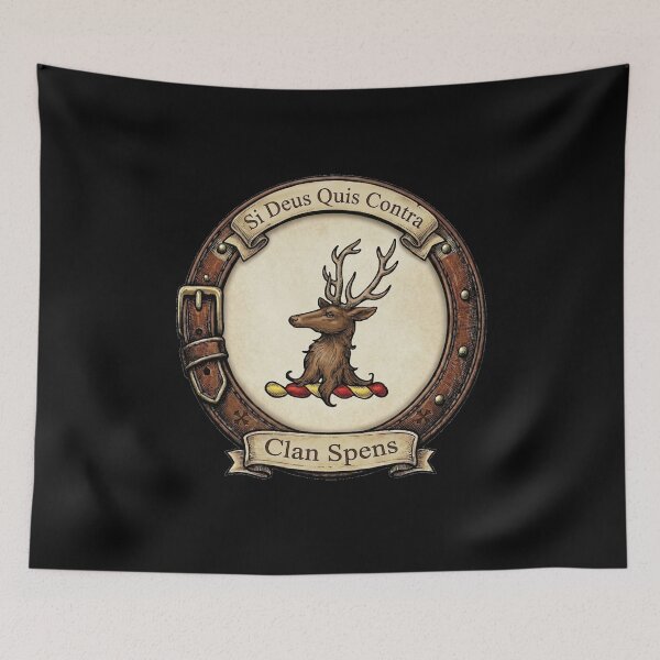 Item preview, Clan Spens Crest designed and sold by BagTown Clans.