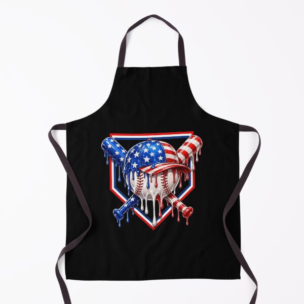 Item preview, Baseball Drip American Flag Boys Kids Youth 4th of July designed and sold by clothesy7.
