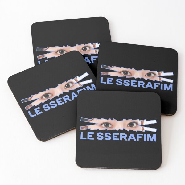 Item preview, Sakura eyes Le Sserafim Logo ver.2 kpop designed and sold by ShiroHero.