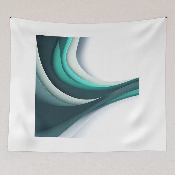 Item preview, Green Waves designed and sold by Chromatica Huevault.