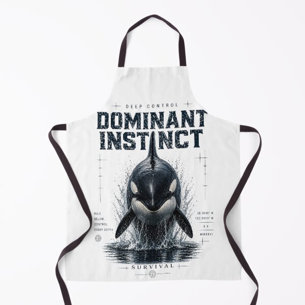 Item preview, Dominant Instinct Orca Shirt – Deep Control Mindset Ocean Predator Tee designed and sold by NAJURE.