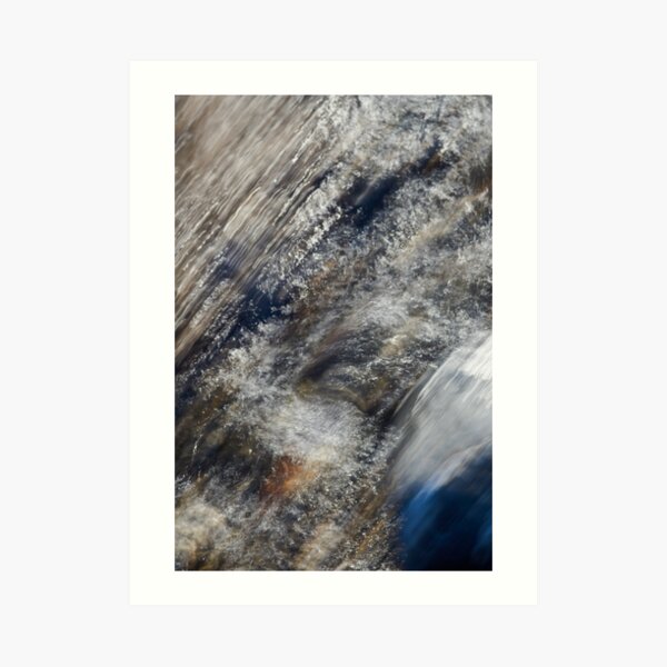 Rushing to the Sea Art Print