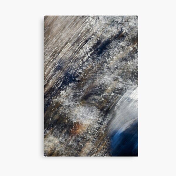 Rushing to the Sea Canvas Print