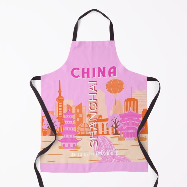 Item preview, Shanghai China Pink Travel Art designed and sold by Magic Love Art Print.