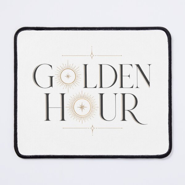 Item preview, Golden Hour Sunburst Elegant Typography designed and sold by FusiTink.