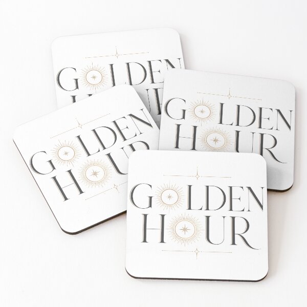 Item preview, Golden Hour Sunburst Elegant Typography designed and sold by FusiTink.
