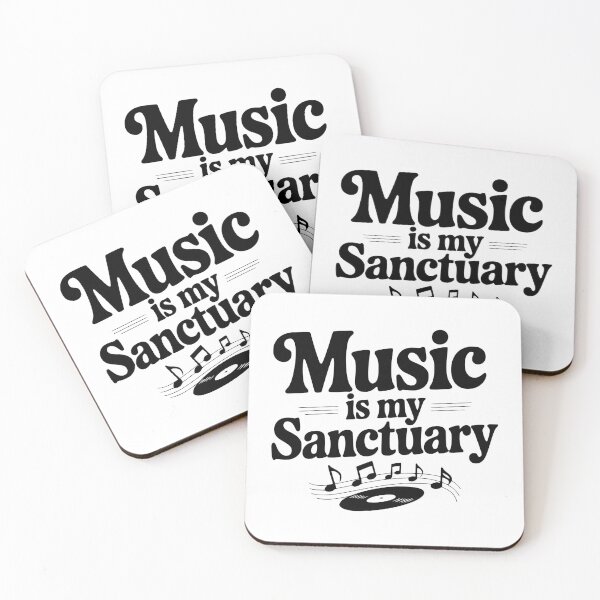 Item preview, Music Is My Sanctuary designed and sold by Frank Ring.