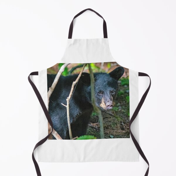 Item preview, Black Bear Makes Eye Contact, Animal Portrait designed and sold by AMacGPhilly.