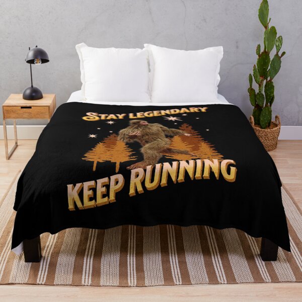 Item preview, Funny Bigfoot Running Motivation designed and sold by Vac1.