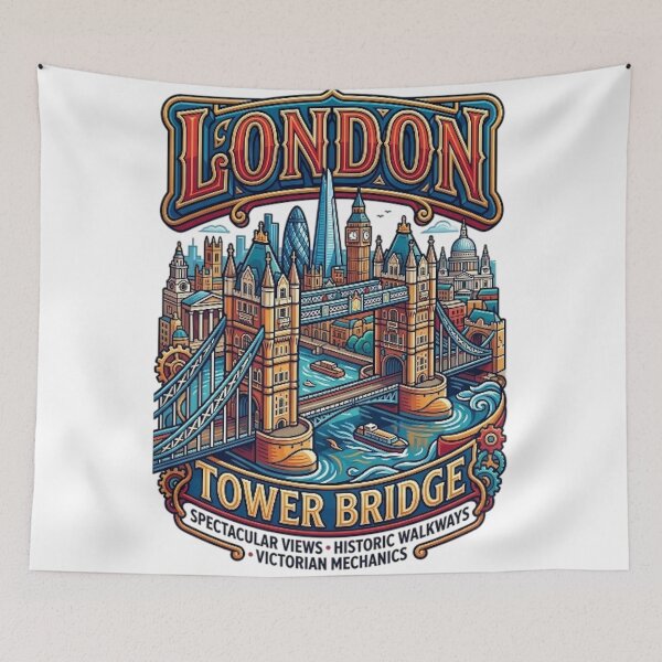 Item preview, LONDON TOWER BRIDGE designed and sold by likbatonboot.