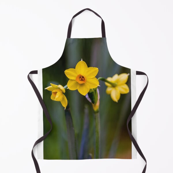 Item preview, Yellow Daffodil Flowers In Bloom Close-Up With Soft Green Background Evoking Spring designed and sold by Nmallia.