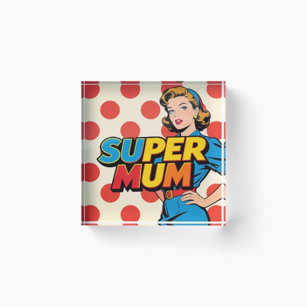 Item preview, Super Mum designed and sold by Mark Vickers.