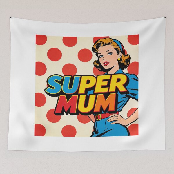 Item preview, Super Mum designed and sold by Mark Vickers.