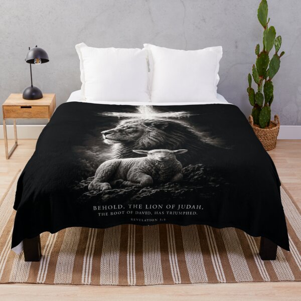 Item preview, The Lion and the Lamb designed and sold by 3DarkHeaven.