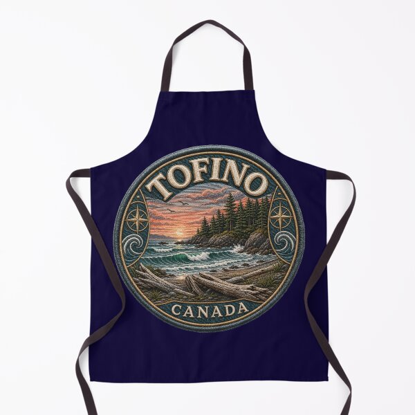Item preview, Tofino, Canada – Rocky coast, sunset & Pacific surf designed and sold by Girih.