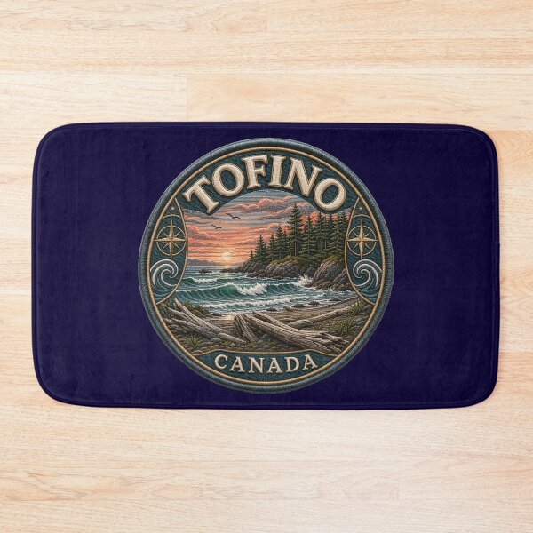 Item preview, Tofino, Canada – Rocky coast, sunset & Pacific surf designed and sold by Girih.