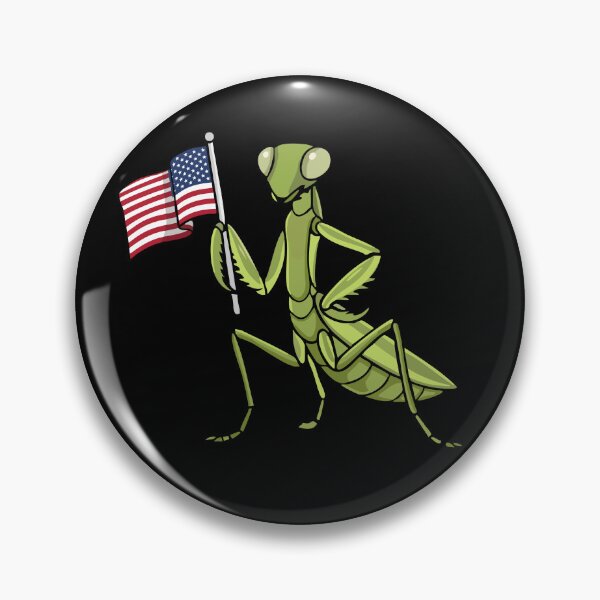 Item preview, Praying Mantis Gift USA Flag 4th Of July Insect Mantis designed and sold by DSWShirts.