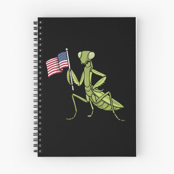 Item preview, Praying Mantis Gift USA Flag 4th Of July Insect Mantis designed and sold by DSWShirts.