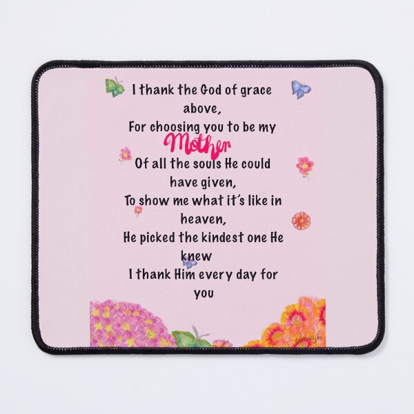 Item preview, The best Mother’s Day gifts, Mother’s Day poem My Mother -  For Mom Beautiful poem about motherhood designed and sold by Artonmytee.