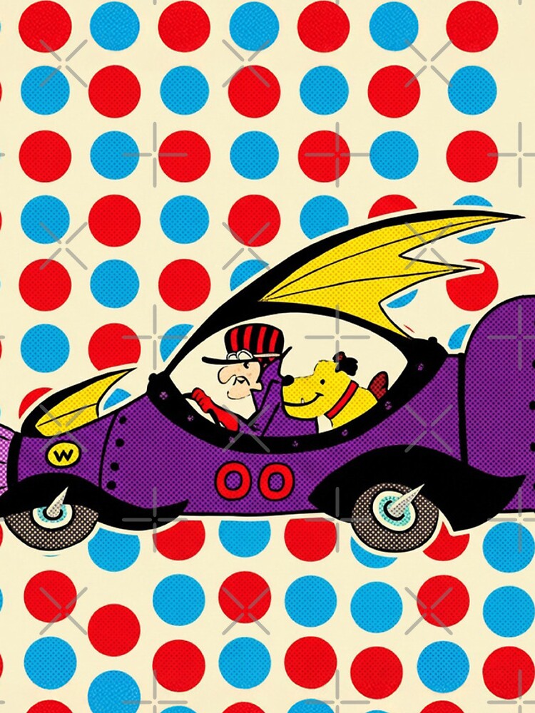 Thumbnail 4 of 4, iPhone Case, Wacky Races designed and sold by markvickers41.