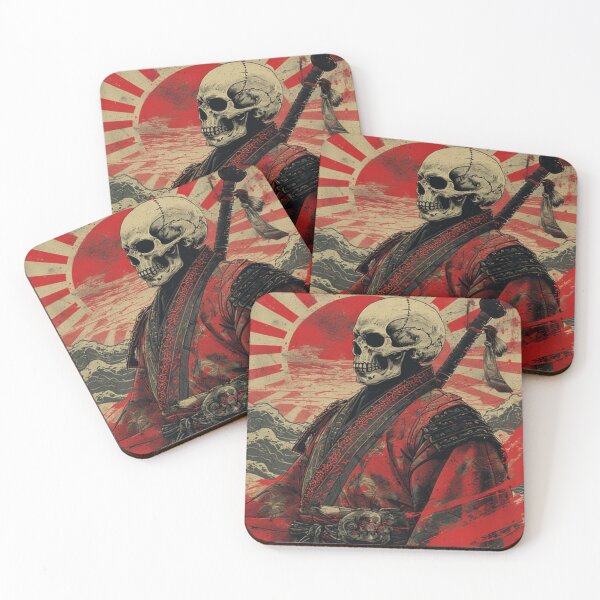 Item preview, Samurai Skull: Eternal Loyalty designed and sold by FANTASY FRENZY.