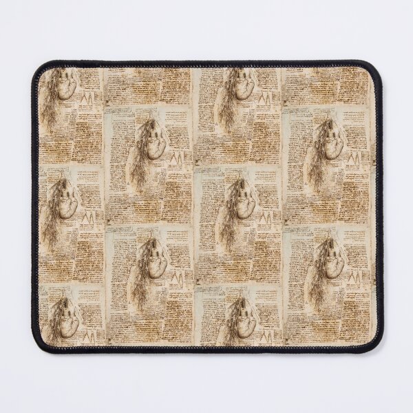 Item preview, Leonardo da Vinci Heart Anatomy Study Renaissance Medical Drawing Poster designed and sold by artofuniverse.