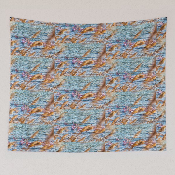 Item preview, Pink flamingos in the Camargue designed and sold by MarieClaude1954.