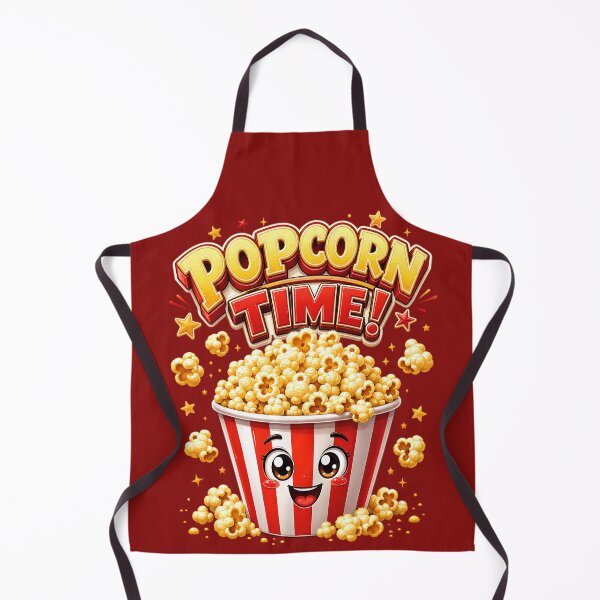 Item preview, Retro Popcorn Time Cartoon Design designed and sold by Rohan132.
