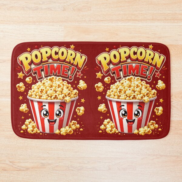 Item preview, Retro Popcorn Time Cartoon Design designed and sold by Rohan132.