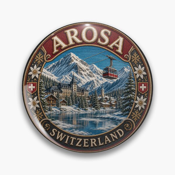 Item preview, Arosa, Switzerland – Winter village, cable car & Alpine panorama designed and sold by Girih.