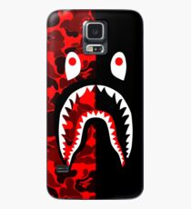 red black grapic Case/Skin for Samsung Galaxy