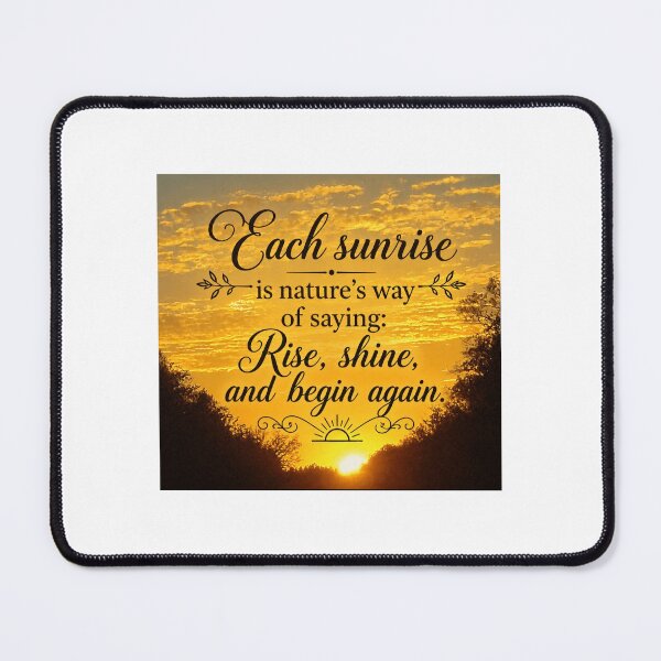 Item preview, Golden Sunrise Inspiration | Rise, Shine & Begin Again designed and sold by EACS61 Nature Photography .