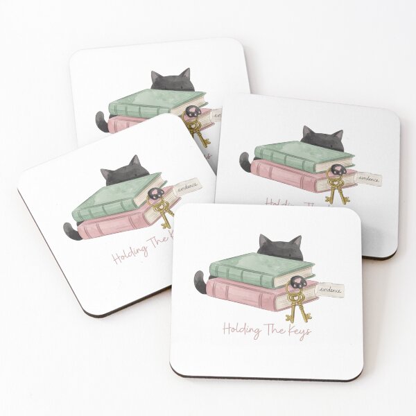 Item preview, Holding The Keys — Detective Cat Vintage Keys Cozy Mystery Tee designed and sold by kosimazaki.