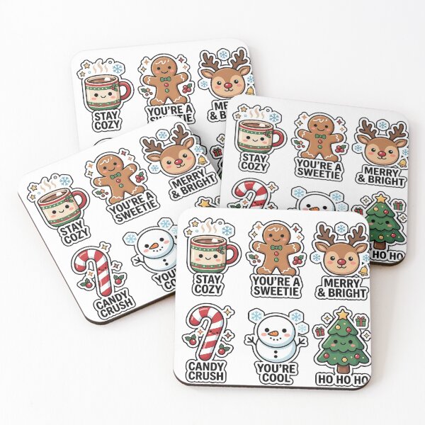 Item preview, Winter Holiday Pack - Cute Christmas & Cocoa Doodles designed and sold by SimpleP.